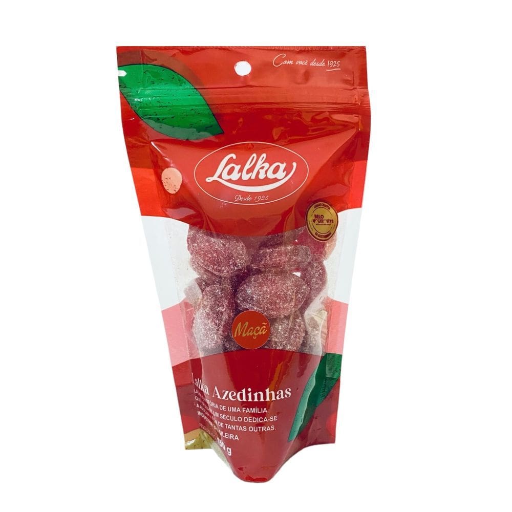 Bala Lalka Azedinhas Maçã 150g