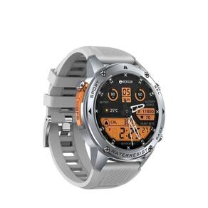 Novo Zeblaze Stratos 2 Ultra Gps Relógio Inteligente Bússola Embutida Altímetro Cinza