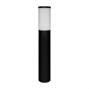 Luminária Poste De Jardim Balizador Easy 50cm E27 Bivolt Preto