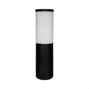 Luminária Poste De Jardim Balizador Easy 30cm E27 Bivolt Preto
