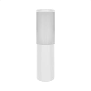 Luminária Poste De Jardim Balizador Easy 30cm E27 Bivolt Branco