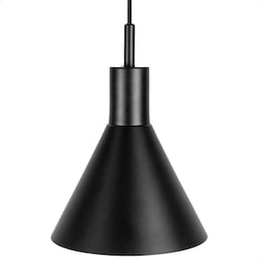 Lustre Pendente Blumenau Toni Minimalista E27 Bivolt Preto