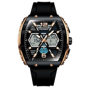 Relógio De Quartzo Esportivo Masculino Dual Display Led Digital A Prova D`água Dourado Rose
