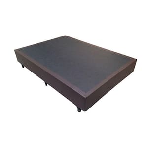 Cama Box Casal 138 Bello Box - Tecido Sintético Marrom