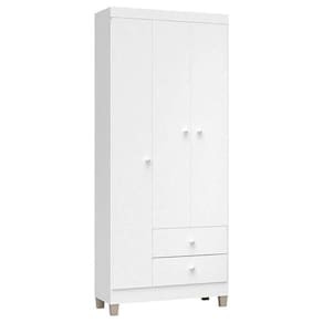 Guarda Roupa Infantil Ternura Baby 3 Portas Branco – Incorplac