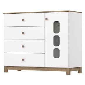 Cômoda Infantil Aconchego Branco Jequitibá – Henn