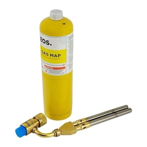 Maçarico Portátil Bico Duplo +gás Map 1 Unidade