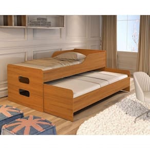 Cama Bicama Elis Com Cama Extra – Praticidade E Conforto Em Dobro