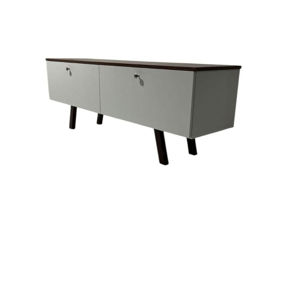 Rack Em Mdf Com Duas Portas Jeri/pau Ferro