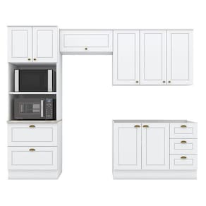 Cozinha Modulada Nova York 4 Peças Branco – Henn