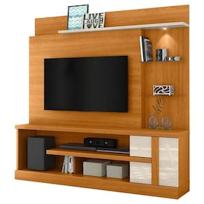 Estante Home Theater Alan Cinamomo Off White – Madetec