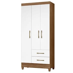 Guarda Roupa Solteiro Lima 3 Portas Branco - Moval
