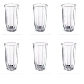 Conjunto 6 Copos Long Drink Peach 350 Ml Hauskraft