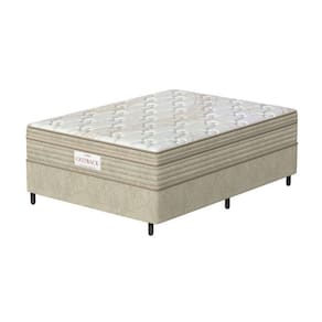 Conjunto Box Casal Mola Ensacada Prodormir New Bege