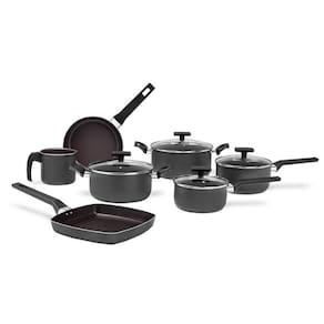 Conjunto Panelas Antiaderente Brinox Preserve Cinza 7 Peças 7238/101