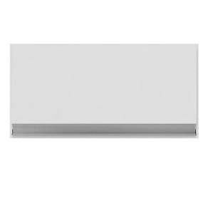 Armário Aéreo Para Cozinha Andréia 1 Porta Branco Brilho - Ajl