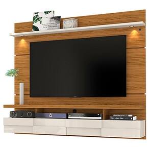 Estante Home Theater Suspenso Lana Off White – Madetec