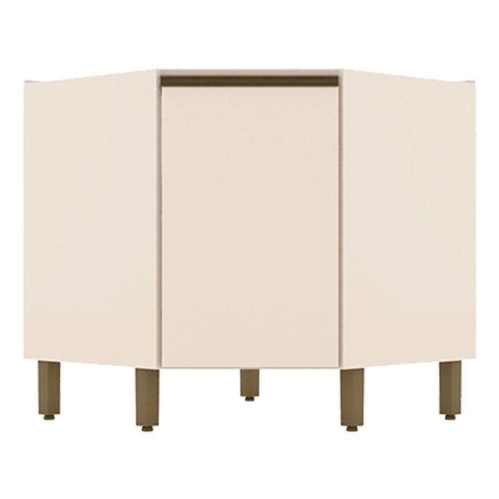 Balcão Canto Oblíquo 1 Porta évelin Off White – Henn