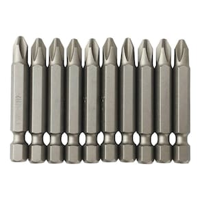 Ponta Para Parafusadeira Power Bits 50mm 1 Unidade Irwin Iw12898 10 Unidades