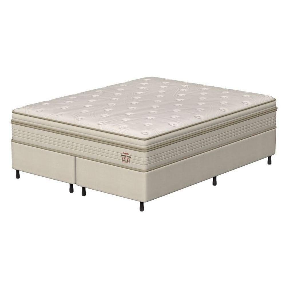 Conjunto Box Queen Mola Ensacada Prodormir Comfort Bambu