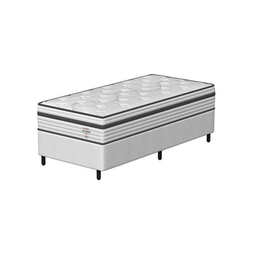 Conjunto Box Solteiro Mola Ensacada Prodormir Max Springs