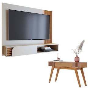 Home Suspenso Jurerê Off White Matte Freijo Com Aparador Riviera Freijó – Colibri