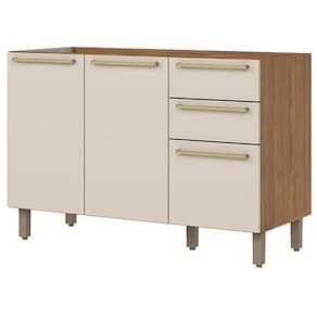 Balcão De Pia 120 Cm Requinte Nature Areia – Henn