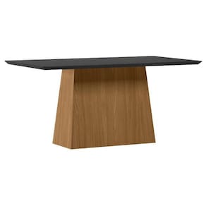 Mesa De Jantar 160 Cm Barbara Com Vidro Ype Preto – New Ceval