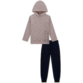 Conjunto Infantil Menino LucBoo Inverno Camiseta e Calça Joguer