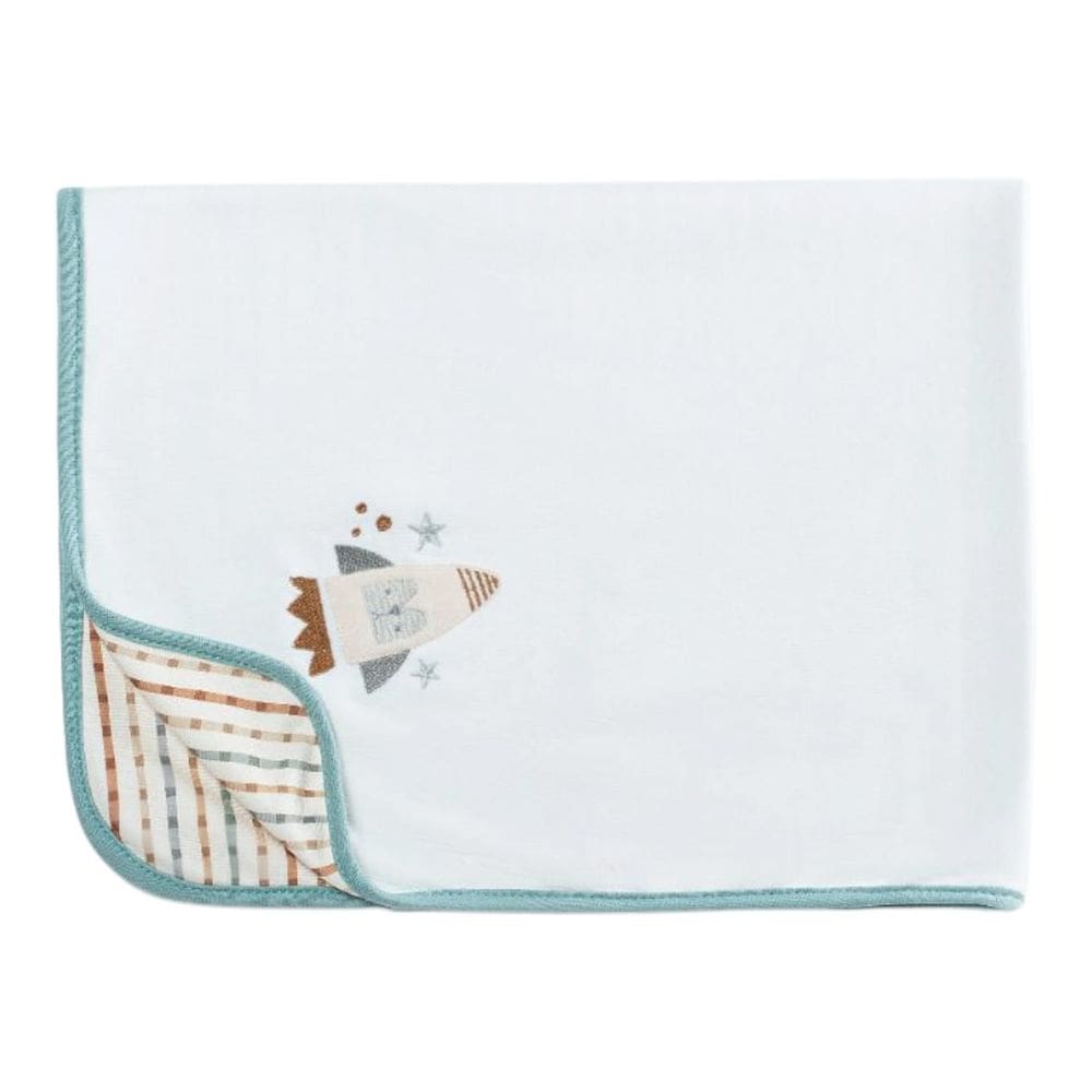 Manta De Suedine Bebê Be Brave Off White - Hug