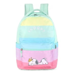 Mochila Costa Escolar Juvenil Snoopy By Luxcel Ref 47765