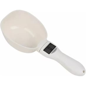Colher Balança Dosadora Digital LCD Concha Medidora para Cozinha Pet Ração Gato Cachorro Ervas Alimentos