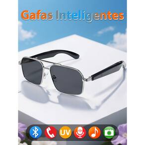 Óculos de sol inteligentes SACOSDING Bluetooth 5.4 Music Call AI Voice