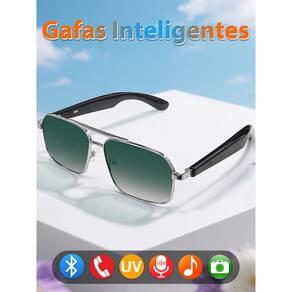 Óculos de sol inteligentes SACOSDING Bluetooth 5.4 Music Call AI Voice