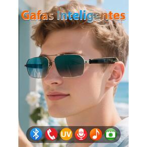 Óculos de sol inteligentes SACOSDING Bluetooth 5.4 Music Call AI Voice