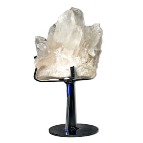 Drusa Quartzo Cristal Pedra Natural 7,6Kg 22cm Classe B