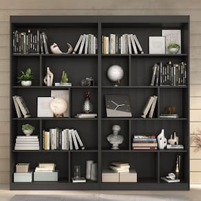 Estante para Livros 8 Prateleiras Onix Tx Cj-005 - Hecol Móveis