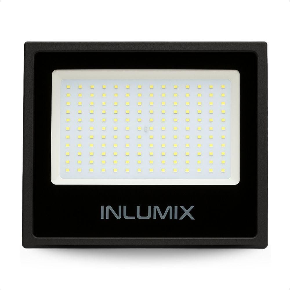 Refletor Holofote Led 50w Branco Frio 6500k Preto 110/220v
