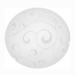 Plafon Taschibra Angra 30cm Redondo E27 Bivolt