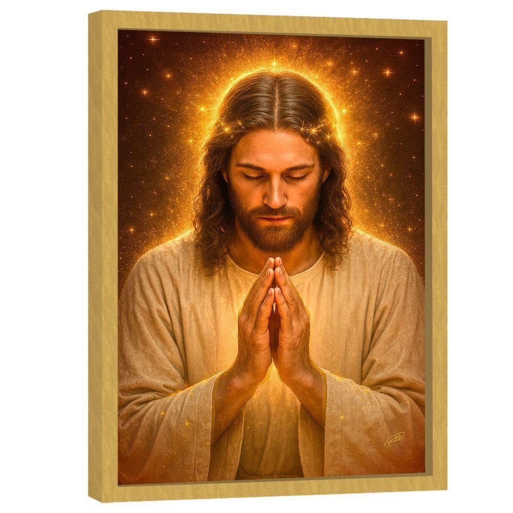 Quadro Decorativo Jesus Orando