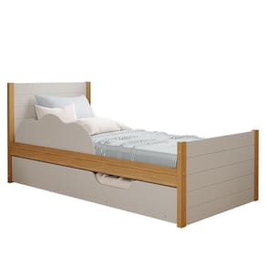 Bicama Elza Nature/off White Com Proteção - Permóbili Baby Nature/off White