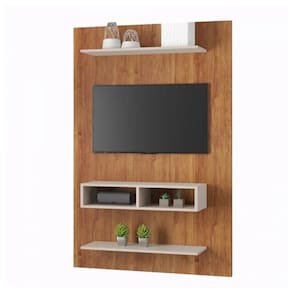 Painel Para Até 50 Polegadas Com Nicho Byte Mel E Off 115cm
