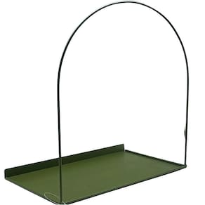 Prateleira Nicho Em Metal Verde Apoio Livros Brinquedos Estilo Industrial Cozinha Banheiro Quarto