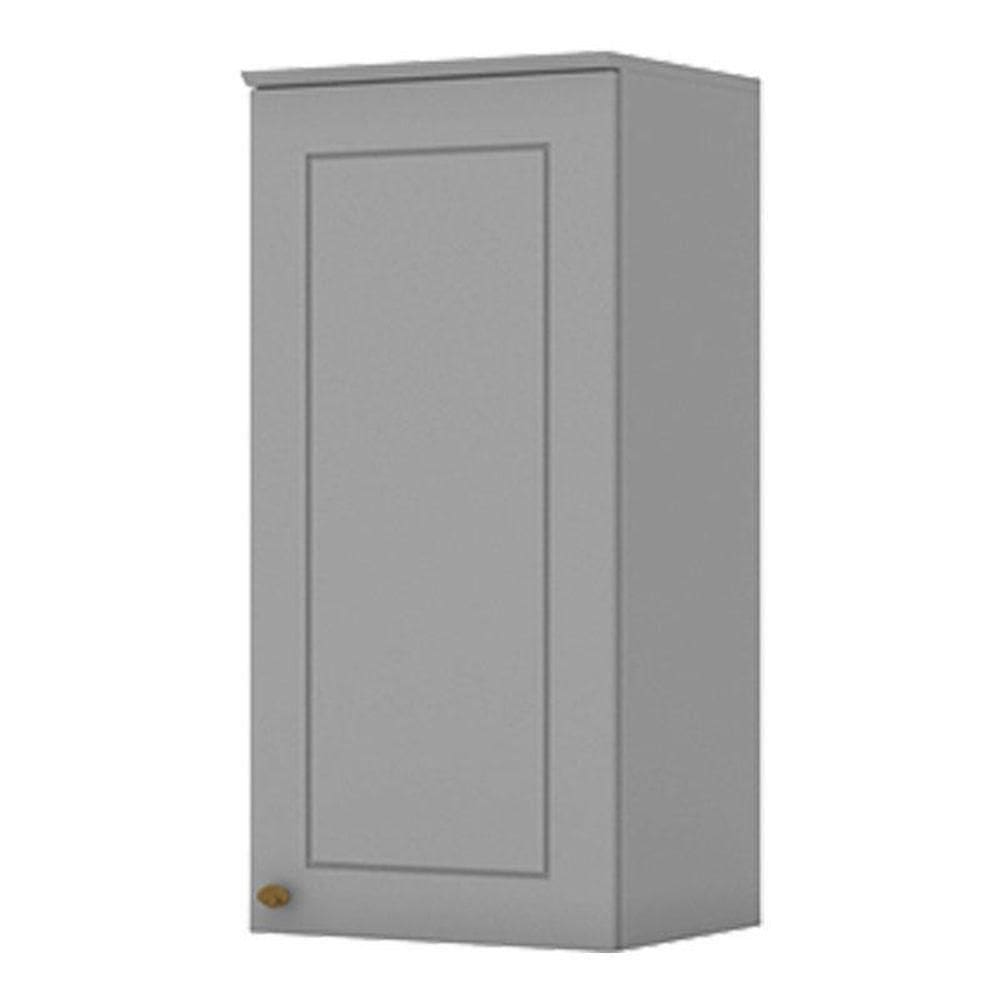Armário Aéreo 1 Porta 40 Cm Americana Cinza – Henn