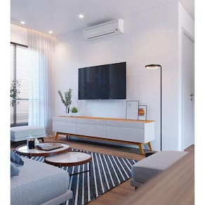 Rack Bancada Ambiente Classic 3 Gavetas Off White Nature - Imcal