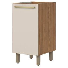 Balcão 1 Porta 40 Cm Requinte Nature Areia – Henn