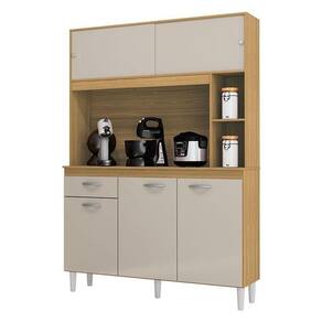 Cozinha Kit Duda 120 Cm Damasco Off White – Poquema
