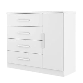 Cômoda Sapateira Gênova Plus Branco – Zanzini