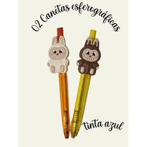 02 Canetas monstrinhos la fufu la bubu esgerograficas papelaria presente