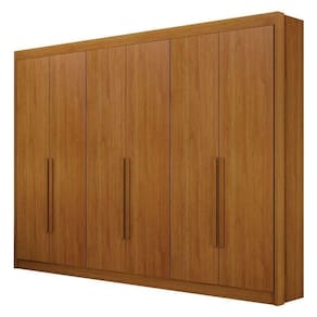 Guarda Roupa 6 Portas Diamante Gold Cinamomo – Leifer Móveis